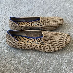 Rothy Loafer Size 10 Gold and Blue